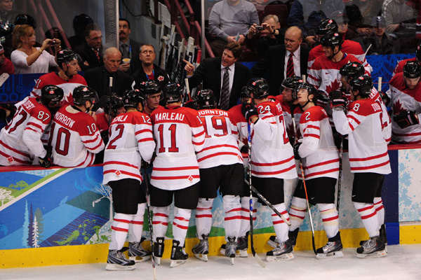 mike babcock canada men's hockey 2010 olympics